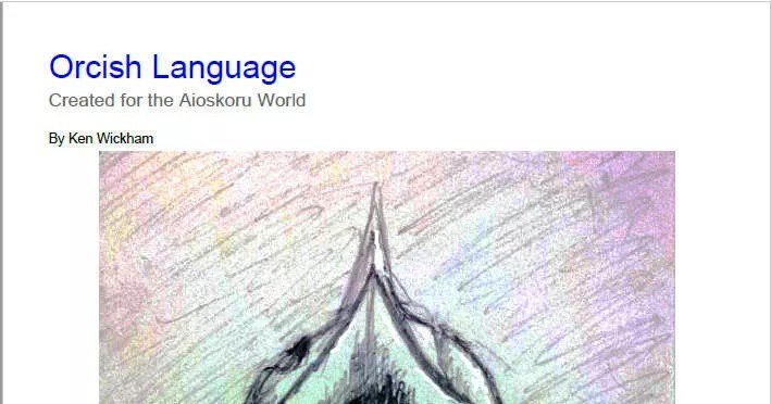 Understanding Orcish Phonetics and Language Roots Reveals Their Warrior Culture